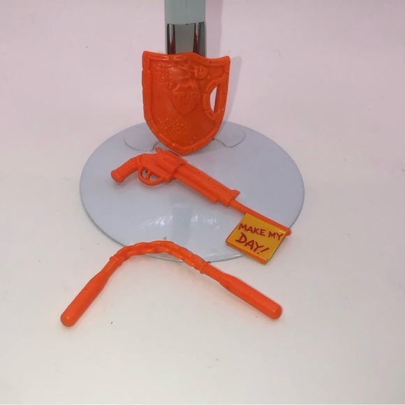 90S TMNT Make My Day Leo Action Figure 100% Complete w Accessories - Picture 2 of 4